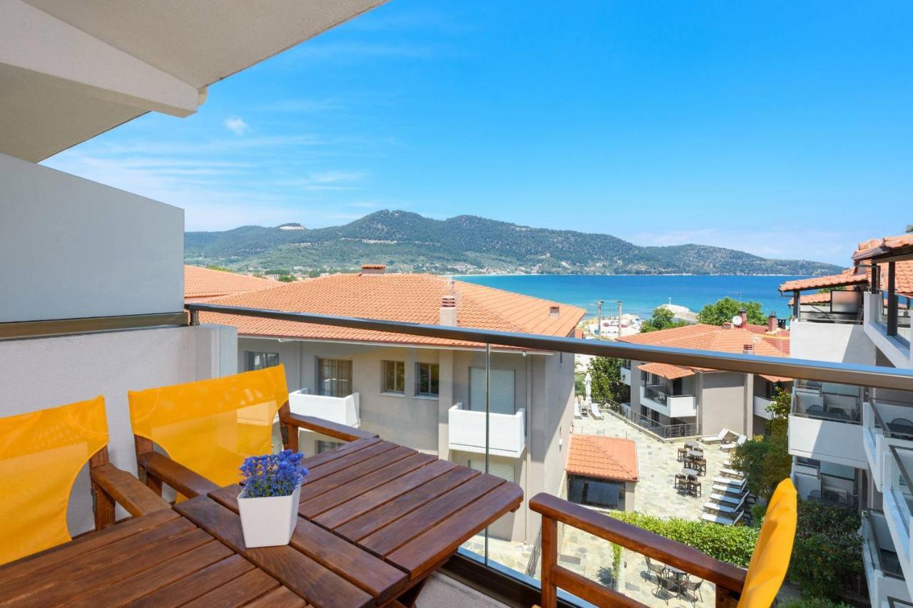 Zoe'S Sea View Apartment Skála Potamiás Eksteriør bilde