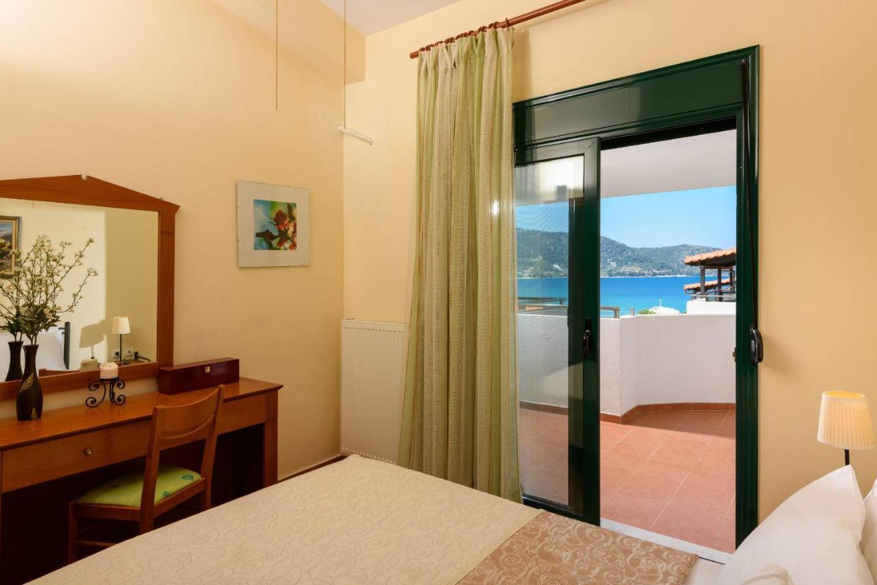 Zoe'S Sea View Apartment Skála Potamiás Eksteriør bilde